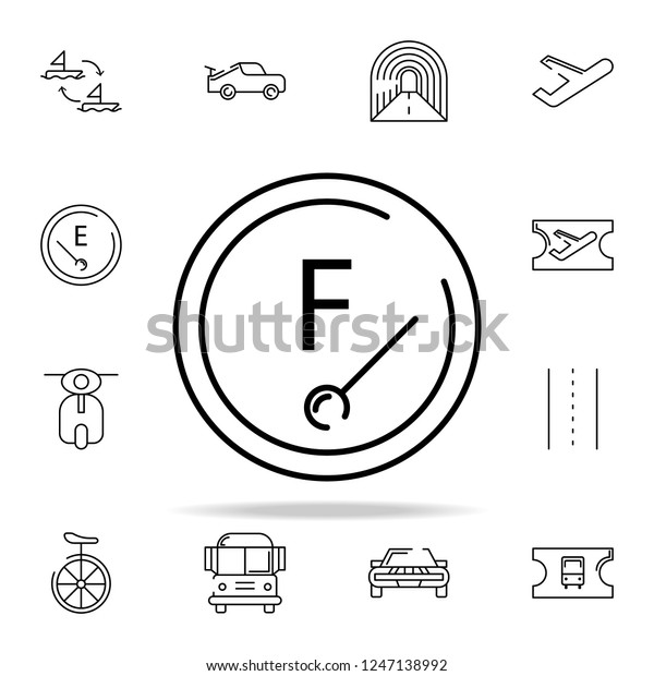 full tank icon. transportation icons universal set\
for web and mobile