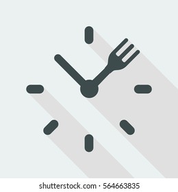 Full time food services - Vector web icon