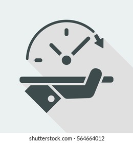 Full time services - Minimal modern icon