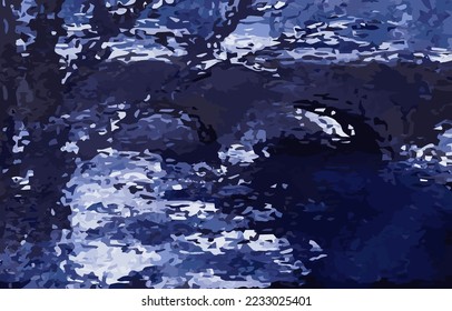 full tone liquid melted multicolor background eps.10