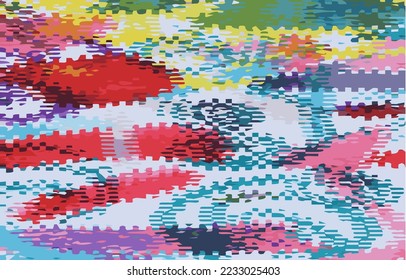 líquido de tono completo fundido pié de fondo multicolor.10