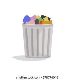 Trash Cans Cartoon Images, Stock Photos & Vectors | Shutterstock