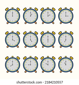 3 635件の 時計 イラスト 12時 のベクター画像素材 画像 ベクター素材 Shutterstock