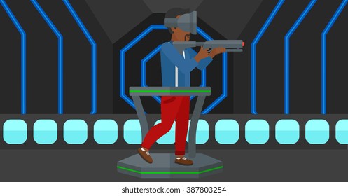 Full virtual reality.