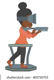 Full virtual reality.