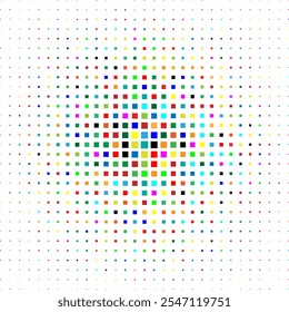 Fondo de Plantilla de semitono a todo color Puntos Estrella