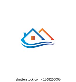 full-color house logos for property companies