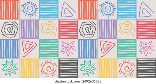 fullcolor vintage symbol vector pattern. antique background suitable for your design element needs