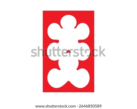 full-house bonus bag icon Vector illustration