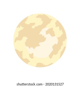 fullmoon phase space isolated icon