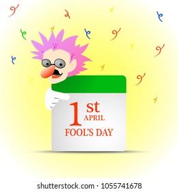 Full's day postcard