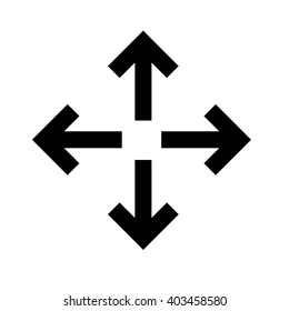 Fullscreen icon Illustration design