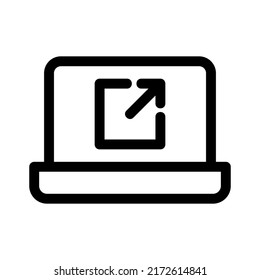 Vollbildsymbol oder Logo einzeln auf Zeichen, Vektorgrafik - Vektorsymbole in hoher Qualität
