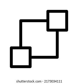 icono de pantalla completa o logotipo símbolo de signo aislado ilustración vectorial - iconos vectoriales de estilo negro de alta calidad
