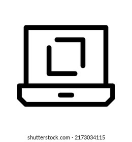 fullscreen icon or logo isolated sign symbol vector illustration - high quality black style vector icons
