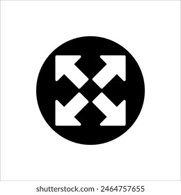 Fullscreen Icon. for web design on white background