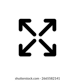 Fullscreen Mode Icon for Mobile Interface