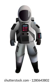 Fully editable astronaut vector, place this guy on mars, the moon or outer space. Astronaut ready to launch.