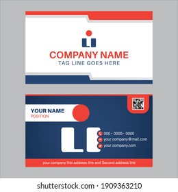 Fully Editable business card and visiting card, Simple, Modern,Element  Name Card 