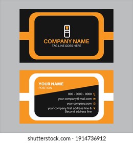 Fully Editable business card and visiting card, Simple, Modern,Element  Name Card 