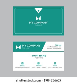 Fully Editable business card and visiting card, Simple, Modern,Element  Name Card 