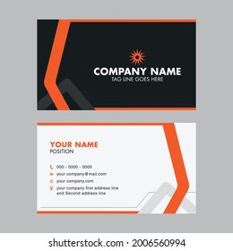 Fully Editable business card and visiting card, Simple, Modern,Element  Name Card 