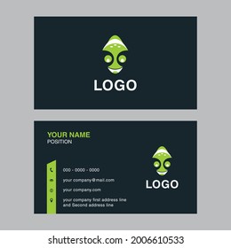 Fully Editable business card and visiting card, Simple, Modern,Element  Name Card 