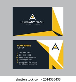 Fully Editable business card and visiting card, Simple, Modern,Element  Name Card 