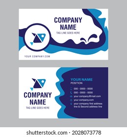 Fully Editable business card and visiting card, Simple, Modern,Element  Name Card 