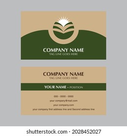 Fully Editable business card and visiting card, Simple, Modern,Element  Name Card 