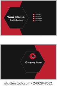 Fully Editable business card and visiting card, Simple, Modern, Element Name Card