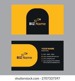Fully Editable business and visiting card, Simple, Modern, Element  Name Card 