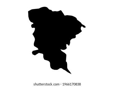 Fully editable, detailed vector map of Al Minufiyah,Muhafazat al Minufiyah,Egypt. The file is suitable for editing and printing of all sizes.