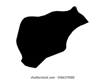 Fully editable, detailed vector map of Ajlun,Muhafazat `Ajlun,Jordan. The file is suitable for editing and printing of all sizes.