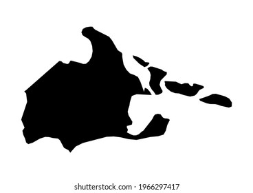 Fully editable, detailed vector map of Albay,Province of Albay,Philippines. The file is suitable for editing and printing of all sizes.