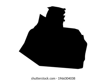 Fully editable, detailed vector map of Al-Muthannia,Muhafazat al Muthanna,Iraq. The file is suitable for editing and printing of all sizes.