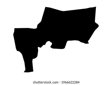 Fully editable, detailed vector map of Bangkok Metropolis,Krung Thep Mahanakhon,Thailand. The file is suitable for editing and printing of all sizes.