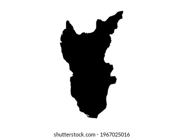 Fully editable, detailed vector map of Atsimo-Andrefana,Atsimo-Andrefana Region,Madagascar. The file is suitable for editing and printing of all sizes.