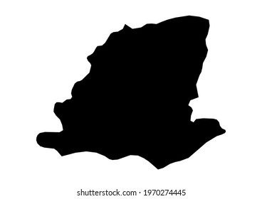 Fully editable, detailed vector map of Bougouriba,Province de la Bougouriba,Burkina Faso. The file is suitable for editing and printing of all sizes.