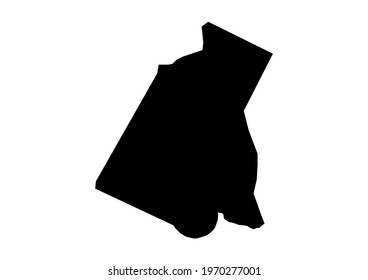 Fully editable, detailed vector map of Borkou,Borkou Region,Chad. The file is suitable for editing and printing of all sizes.