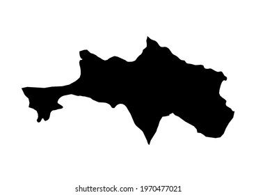 Fully editable, detailed vector map of Bolikhamxai,Bolikhamxai,Laos. The file is suitable for editing and printing of all sizes.