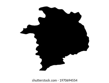 Fully editable, detailed vector map of Cher,Departement du Cher,France. The file is suitable for editing and printing of all sizes.
