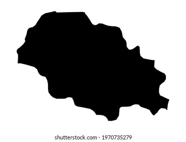 Fully editable, detailed vector map of Čaška,Opstina Caska,Macedonia. The file is suitable for editing and printing of all sizes.