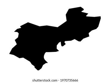 Fully editable, detailed vector map of Central Bedfordshire,Central Bedfordshire,United Kingdom. The file is suitable for editing and printing of all sizes.