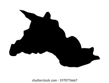 Fully editable, detailed vector map of Chalatenango,Departamento de Chalatenango,El Salvador. The file is suitable for editing and printing of all sizes.