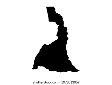 Fully editable, detailed vector map of Extrême-Nord,Far North Region,Cameroon. The file is suitable for editing and printing of all sizes.
