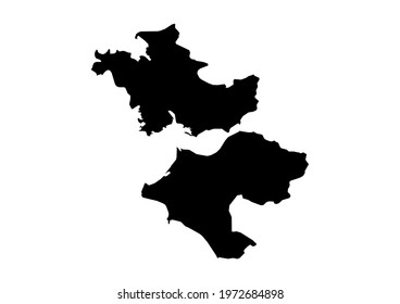 Fully editable, detailed vector map of Dytiki Ellada,West Greece,Greece. The file is suitable for editing and printing of all sizes.
