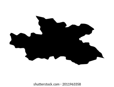 Fully editable detailed vector map of Královéhradecký-Kralovehradecky kraj-Czech Republic . The file is suitable for editing and printing of all sizes.