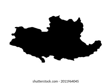 Fully editable detailed vector map of Kolubarski-Kolubarski Okrug-Republic of Serbia . The file is suitable for editing and printing of all sizes.