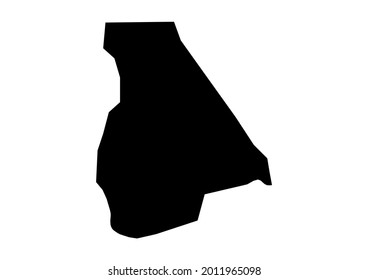 Fully editable detailed vector map of Labé-Labe Prefecture-Guinea . The file is suitable for editing and printing of all sizes.